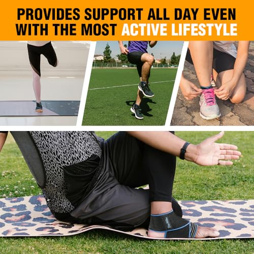 Doc Miller Ankle Brace with Compression Wrap for Men & Women