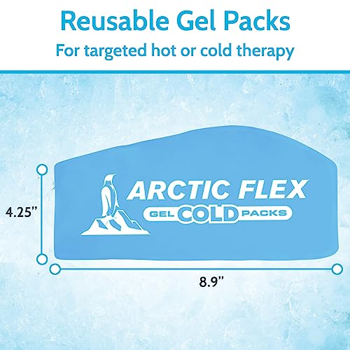 Arctic Flex Gel Replacement Packs - Ice Packs Reusable for Face Ice Brace - size: Face