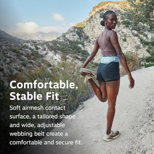 Osprey Duro Dyna LT Belt for Running - color: Sandy Grey, style: Extended Fit