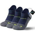 Rahhint Running Ankle socks Coolmax Moisture Wicking & Breathable Cushioned - color: Blue, size: Small