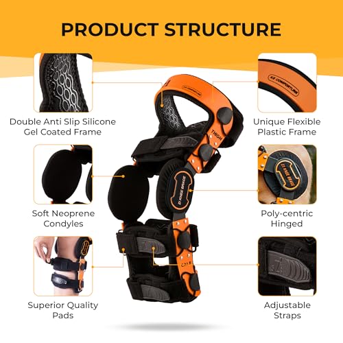 Z ONE Z1 K2 Comfortline Hinged Knee Brace for Men & Women – Knee Support for ACL, MCL, LCL, PCL, Ligament and Sports Injuries, Arthritis Pain, Meniscus Tear and Mild Osteoarthritis (S11) - style: S11