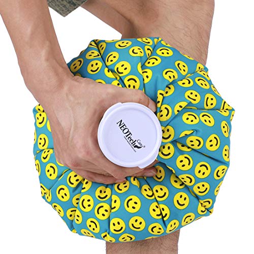 Neotech Care Ice Bag with Screw Top Lid (Smiley Face Design, 11 inch) - color: Smile, size: 11 Inch