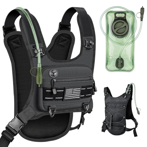 Hydration Backpack with 2L Water Bladder, Water Backpack for Hiking