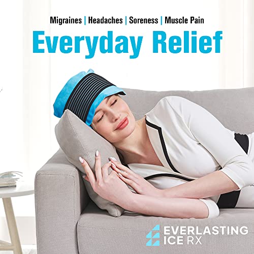 Reusable Gel Ice Packs for Injuries, Hot and Cold Compression Wrap 4 Pack