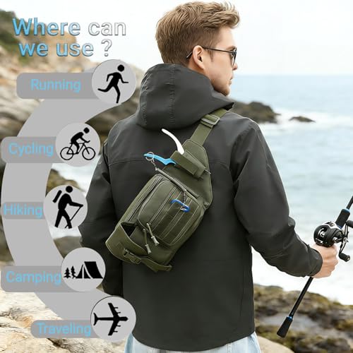 Tactical Fanny Pack，Military Waist Bag Hip Belt Bumbag Utility Bags for Fishing Hiking Hunting with Mesh Water Bottle Holder Pouch (DarkBlue) - color: DarkBlue