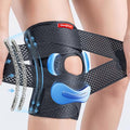 Meniscus Knee Brace for Women and Men, Knee Support with Side Stabilizers-M - size: Medium