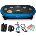 Lifepro Rumblex 4D Vibration Plate Exercise Machine with 7 Training Modes - color: Blue, size: Plus