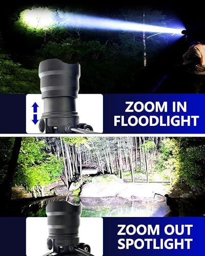 Headlamp Rechargeable, 120,000LM Super Bright LED Head Lamp Flashlight