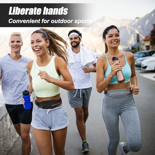 2 PCS Slim Running Belt Fanny Pack Running Phone Holder Runners Pouch