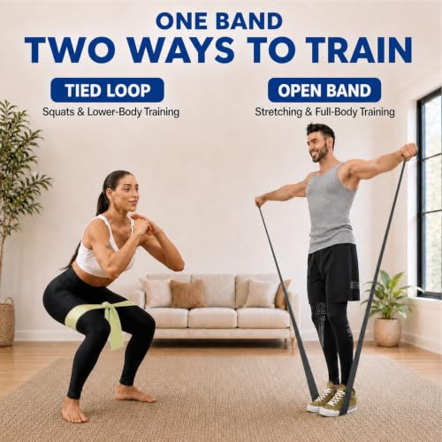 Resistance Bands for Working Out, Physical Therapy, Exercise, Pilates, Yoga - color: Classic Collection