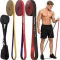 Pull Up Assistance Bands 5 Resistance Bands for Full-BodyTraining(5-125LBS) - size: Light: 5-65LBS