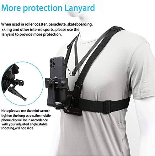 PellKing Chest Mounting iPhone Holder,First-Angle Shooting Accessories
