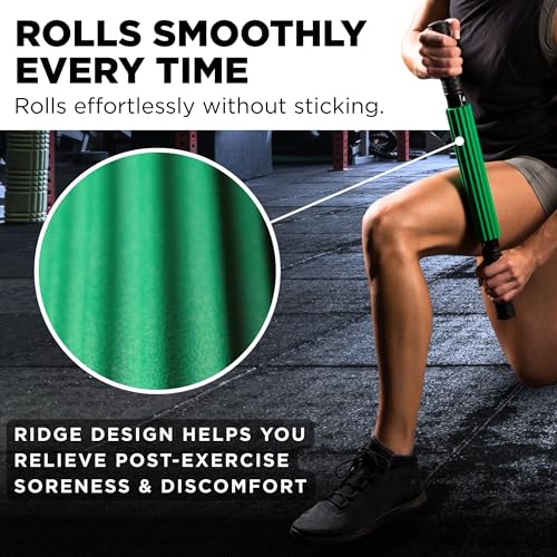 THERABAND Roller Massager, Muscle Massage Tool, Fascia Release, Back, 21" - style: Standard