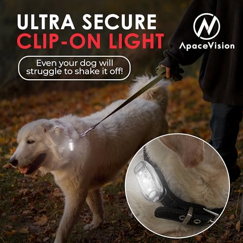 EverLightFX USB Rechargeable LED Safety Light 2 Pack, Clip On Strobe Light - color: White