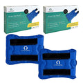 Reusable Knee Gel Pack with Elastic Straps - Gel Ice Pack for Knee, Joint, Elbow and Arm - Flexible Cold Packs for the Whole Family - Soft Ice Pack for Versatile Wrap and Convenient Use - 2 Packs Blue - style: Knee Gel Ice Pack