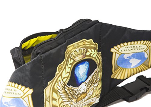 Funny Guy Mugs Championship Belt Fanny Pack, Waterproof Bum Bags for Women with Two Compartments, Crossbody Waist Bag Pack, Belt Bag for Travel Walking Running Hiking Cycling - color: Championship Belt