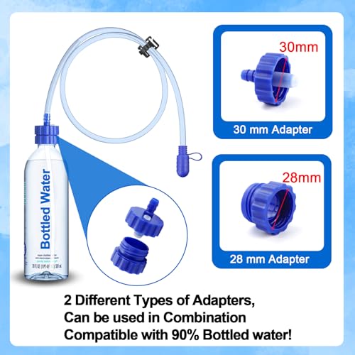 Hydration Adapter Kit for Smartwater and Premium Water/Soda Bottle