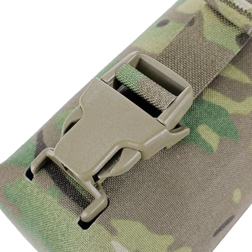 Water Bottle Pouch Molle, Tactical Canteen Pouch for 32oz Nalgene Bottle - color: MC