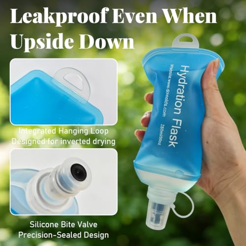 Soft Flask 150ml Foldable Hydration Flask Reusable