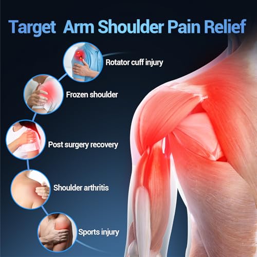 Comfytemp Shoulder Ice Pack Wrap, Shoulder Brace for Shoulders Pain Relief