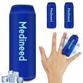 Medineed 2PCS Finger Gel Ice Pack Sleeves, Cold Therapy for Injuries, Blue - color: Blue
