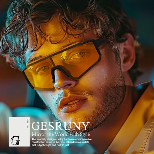 Polarized Sports Sunglasses Men Women for Running UV400 Protection - color: A6 Night Vision/Black/Ice Blue