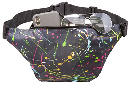 Funny Guy Mugs Paint Splatter Premium Fanny Pack - color: Paint Splatter