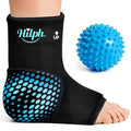 Hilph Plantar Fasciitis Recovery Kit with Foot Ice Pack Wrap & Massage Ball