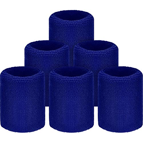 WILLBOND Wrist Sweatbands - color: Blue