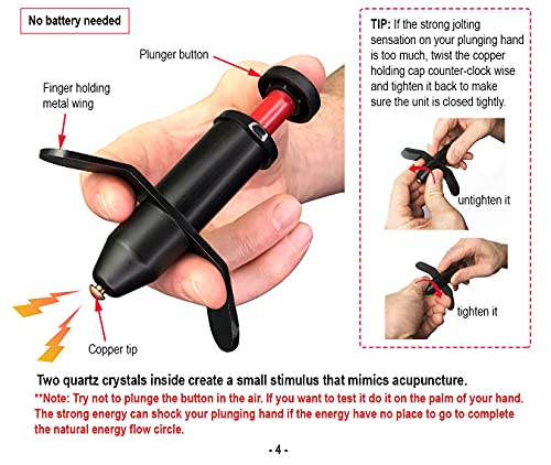 JOUNJIP Trigger Point Stimulator Tool, No Battery, No Needles - size: 1 Count (Pack of 1)