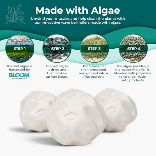 Oceanfoam Massage Ball Roller, Lacrosse Ball Massage Therapy - Natural, 3pk - color: Pack of 3 (Natural)