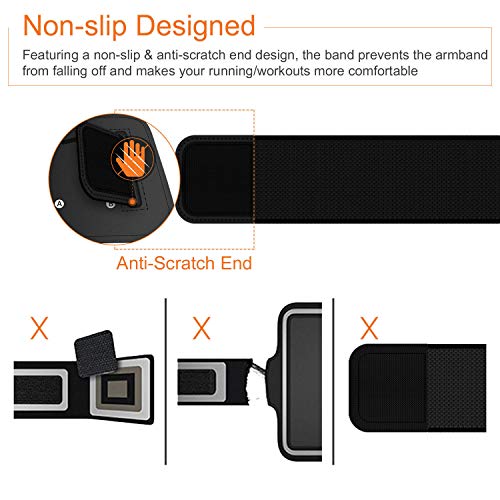 Elastic Band Running Armband for Samsung Galaxy S26 S25 S24 S23 - size: Galaxy S