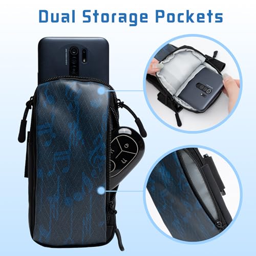 Universal Running Armband Phone Holder for Phones Below 7 Inches