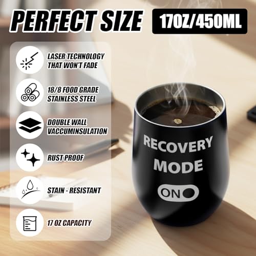 Frienda 4 Pcs Get Well Soon Gift for Men - color: Black
