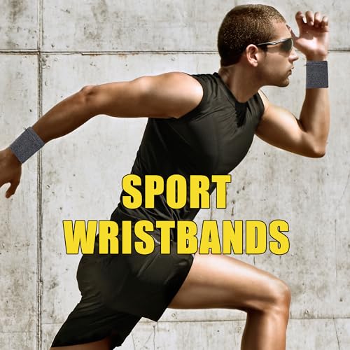 2 Pack Wrist Pouch for Men and Women, Wristband Pocket with Zipper for Running, Basketball, Tennis, Travel, Gym and Any Other Sports - color: Iron Grey