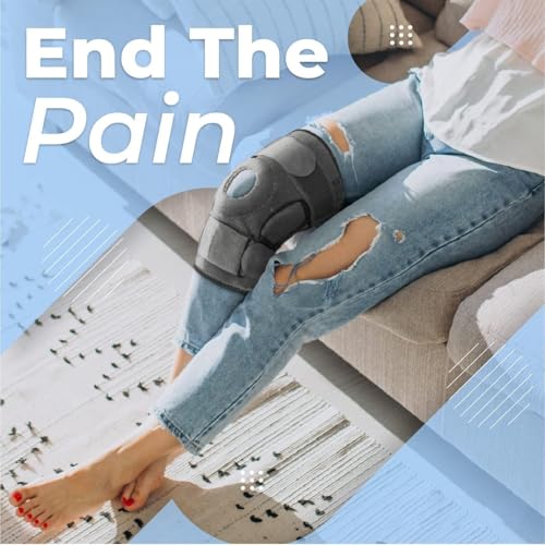 Hinged Knee Brace - Relieves ACL, MCL, Meniscus Tear, Arthritis, Tendon Pain - Open Patella Design with Dual Metal Side Stabilizers - For Men and Women (Medium) - size: Medium