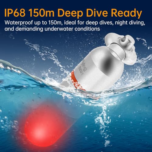 SecurityIng 4 Pcs Scuba Dive Strobe Signal Light, 4 Pcs - Red - color: Red