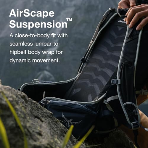 Osprey Talon 22L Men's Hiking Backpack with Hipbelt, Ceramic Blue, S/M - color: Ceramic Blue, size: Small-Medium