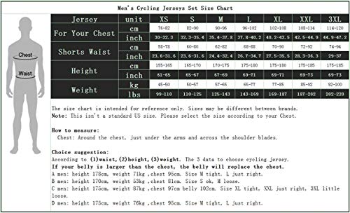 Cycling Jersey Men Bike Short Sleeve with 3 Rear Pockets,Reflective Breathable,Quick Dry,Bicycle Shirt S-3XL - color: Cc6473, size: Small