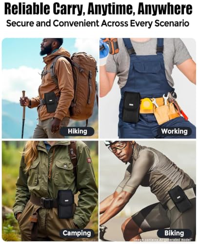 PiTau Holster for Samsung Galaxy Ultra S26 S25 5G, Google Pixel Pro 7 8 9 - size: X-Large