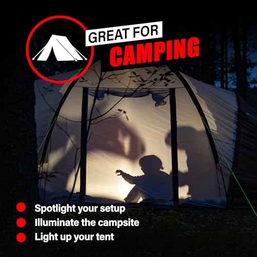 GearLight S1000 LED Tactical Flashlight - High Lumens, USB-C Fast Charging, Dual-Button, IPX4 Water-Resistant, Pocket-Sized for Camping & Emergencies with Batteries - 2 Pack, (Rechargeable) - color: Rechargeable 2 Pack