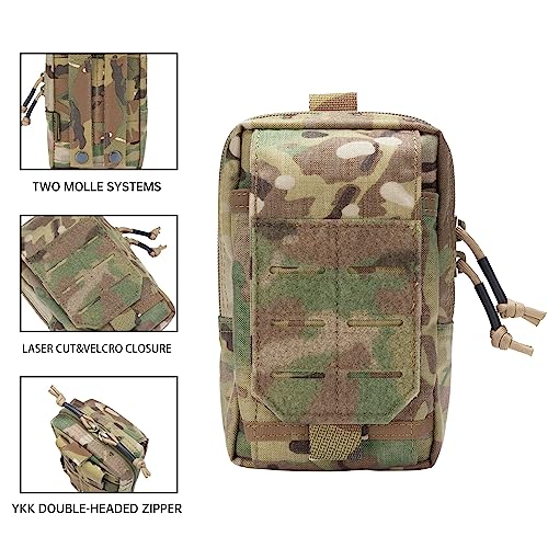 EXCELLENT ELITE SPANKER Tactical EDC Pouch Molle Utility Pouch Phone Pouch - color: Multicam