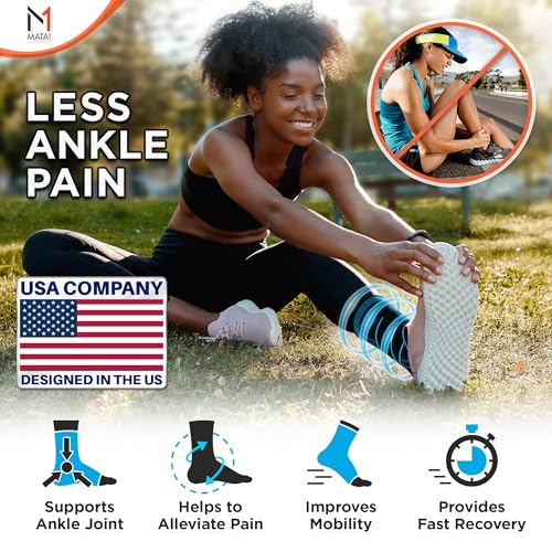 Ankle Brace, Plantar Fasciitis Foot Wrap, Achilles Tendonitis Support