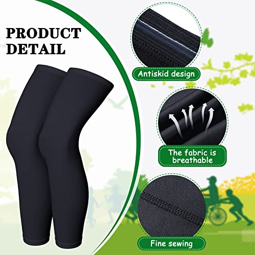 Skylety Compression Leg Sleeves Men Women - color: Black, Gray Camo, size: Medium