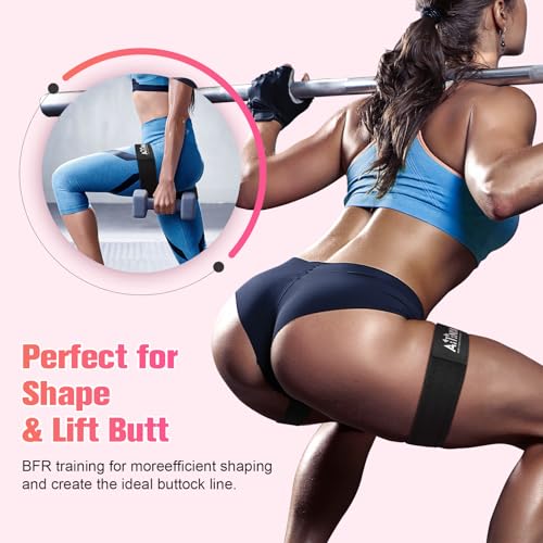 Booty Bands for Women Glutes & Hip Building, Blood Flow Restriction Bands BFR Bundle Booty Bands, Best Fabric Glute Bands Resistance Bands for Exercising Your Butt,Squat,Thigh