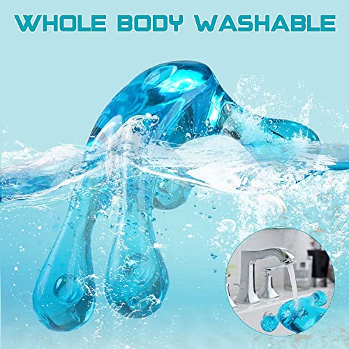 Melonsun Palm Massage Tool - Handheld Four-Point Deep Tissue Massager for Trigger Point, Neck Back Shoulder Pain Relief, Self Massage Between Shoulder Blades, No Therapist Needed - size: 1 Count (Pack of 1)