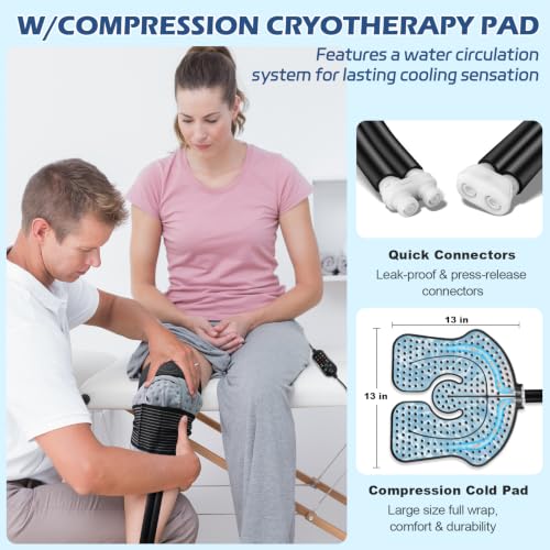 Ice Machine for Knee After Surgery, 12Qt Cold Therapy Machine