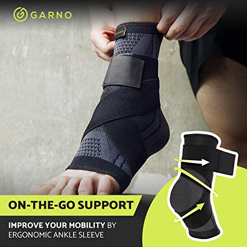 GARNO Ankle Brace for Men & Women, Plantar Fasciitis Relief & Achilles