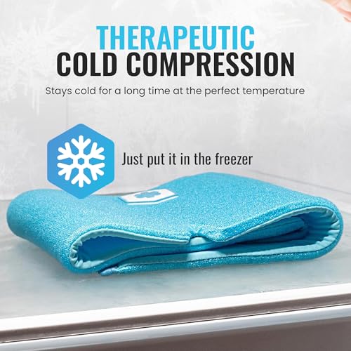 ICEWRAPS Migraine Cold Cap, 360° Cooling Headache Hat with Adjustable Strap