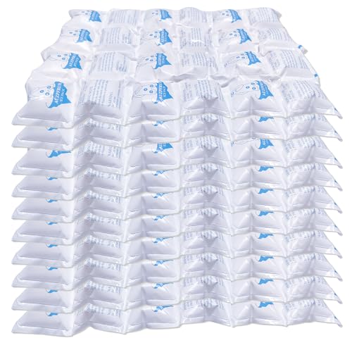 Dry Ice Pack for Shipping Frozen Food, Reusable Ice Packs for Coolers Long Lasting, Flexible Cold Packs Sheets for Lunch Box (10 Large Sheets) - color: 10 Large Sheets - 240 Packs